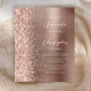 Search for metallic paper invitations Modern