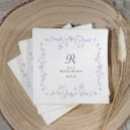Search for lavender wedding napkins Elegant