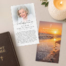 Search for poems memorial cards Funeral prayer