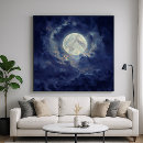 Search for moon and stars design posters Clouds