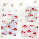 Search for western christmas wrapping paper Rodeo