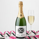 Search for 50th birthday favours Minimal typography simple