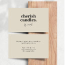Search for candle business cards Professional