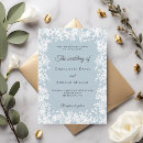 Search for ice blue winter wedding invitations Modern