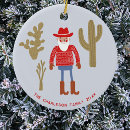Search for cowboy hat christmas tree decorations Modern