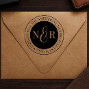 Search for circle border stickers Return address