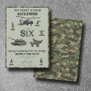 Search for military green camo invitations Army