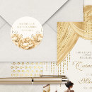 Search for yellow floral stickers Mis quince anos