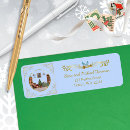 Search for musical return address labels Gold