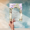 Search for floral confirmation invitations Elegant