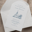 Search for church wedding invitations Minimalist