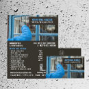 Search for window cleaner business cards Cleaners
