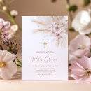 Search for boho floral christening invitations Girls