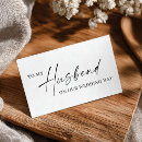 Search for husband wedding cards Simple