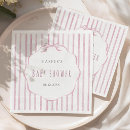 Search for white scalloped napkins Mother to be
