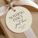 Search for wedding favour tags Elegant script