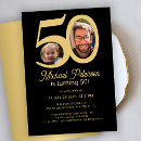 Search for turning 50 invitations Modern