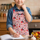 Search for animal patterns aprons Cats