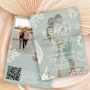 Search for vintage destination wedding invitations Ocean