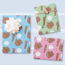 Search for baseball bat wrapping paper Pattern