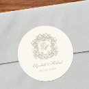 Search for taupe wedding stickers Vintage