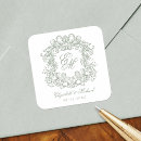 Search for green square stickers Vintage