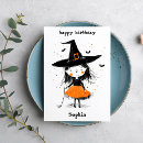 Search for spooky halloween cards Witch