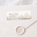 Search for toile return address labels French