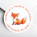 Search for cute fox stickers Red