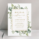 Search for eucalyptus geometric bridal shower invitations Rustic