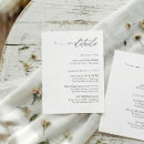 Search for wedding enclosure cards Minimalist