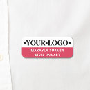 Search for red name tags Employee