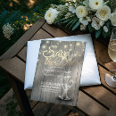 Search for wood wedding save the dates String lights
