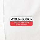 Search for red name tags Employee