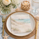 Search for coastal napkins Watercolor