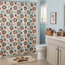 Search for dog paw print shower curtains Pets