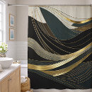 Search for gray and white shower curtains Abstract