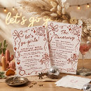 Search for boho chic hen party invitations Last rodeo