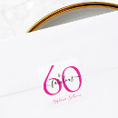 Search for 60 years old stickers Typography