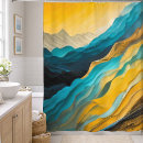 Search for blue and brown shower curtains Abstract