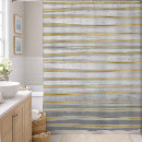 Search for gold shower curtains Stripes