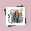 Search for classy graduation announcement cards Clean
