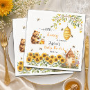 Search for honey bee napkins Jar of honey