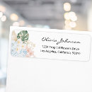 Search for boho chic return address labels Classic