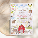 Search for barnyard bash invitations Little farmer