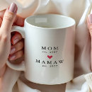 Search for memaw mugs Grandmother