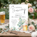 Search for love beer invitations Bubbles and brews