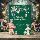 Search for fireflies birthday invitations Watercolor
