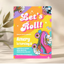 Search for roller skating birthday invitations Roller rink party