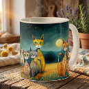 Search for starry night cat mugs Colourful